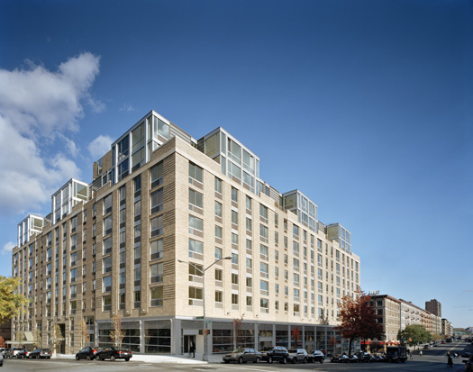 NYC brownstone buildings